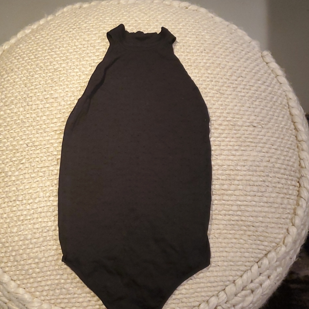 Free People Black Body Suit - Size xs/s